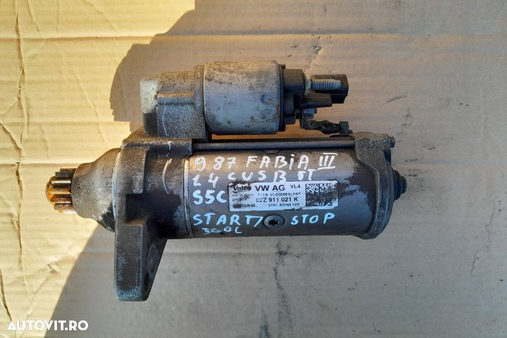 Electromotor 02Z911021K Skoda Fabia NJ [2014 - 2018] Combi wagon 1.4 - 1