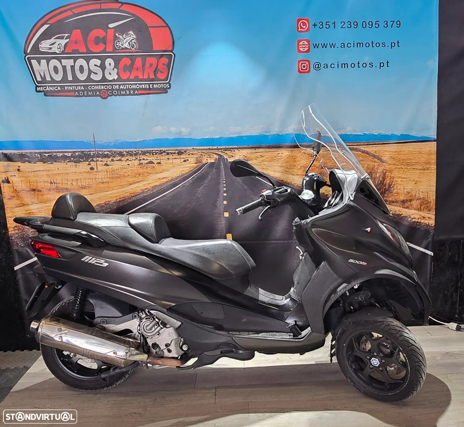 Piaggio MP3 500 bussines Lt carta de carro - 5