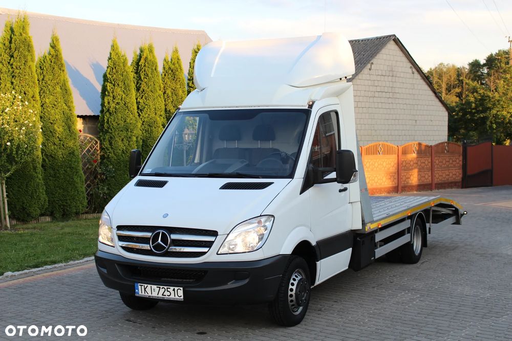 Mercedes-Benz SPRINTER 519 3.0 V6 NISKI PRZEBIEG / AUTOLAWETA / POMOC DROGOWA / POLSKI SALON / - 2