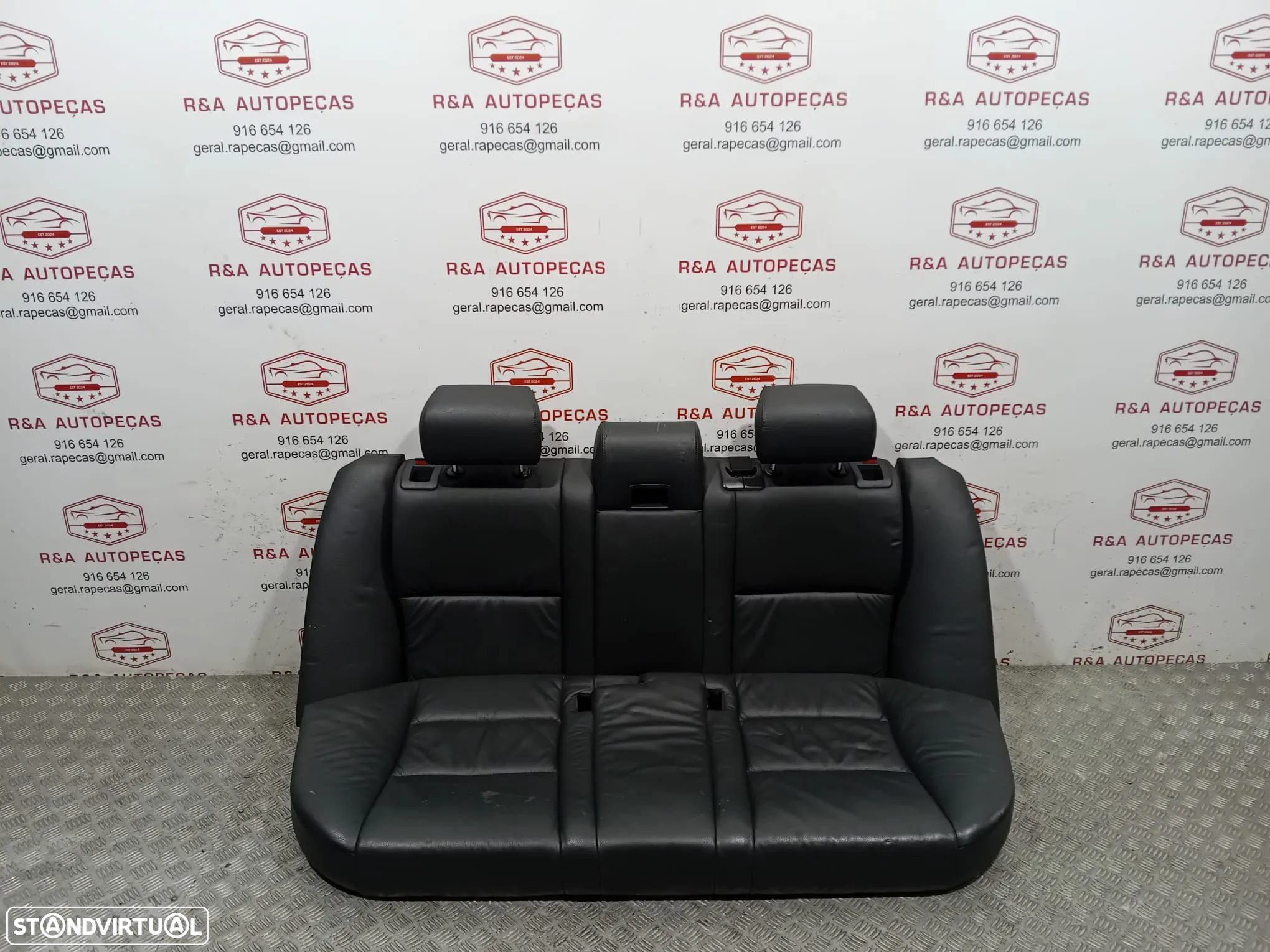 Conjunto de Bancos BMW Serie 5 E61 Pack M em Pele Original - 15