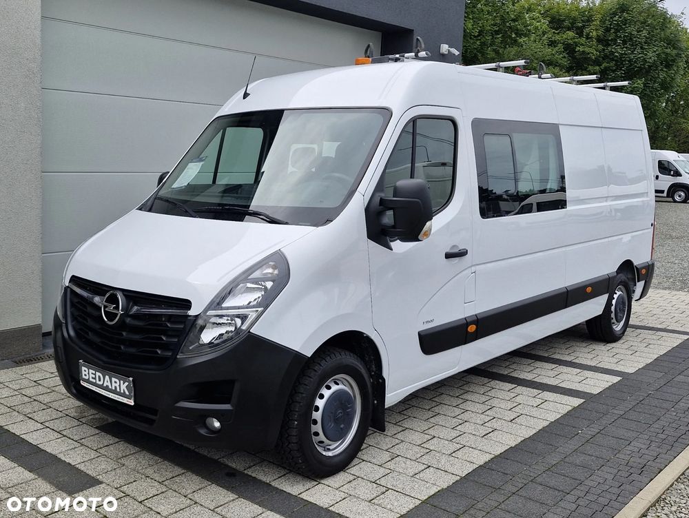 Opel MOVANO, L3H2, BRYGADÓWKA, 7 miejsc, DOKA, kamera cofania, tempomat, klima - 4