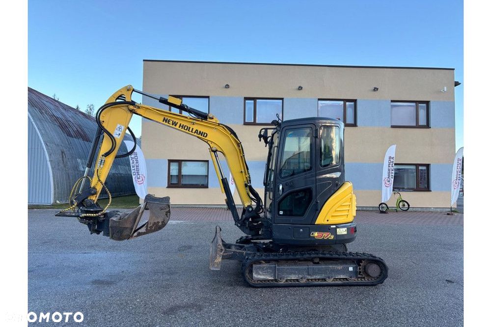 New Holland E37C + Quick Coupler + 2 BUCKETS + 1527h - 7