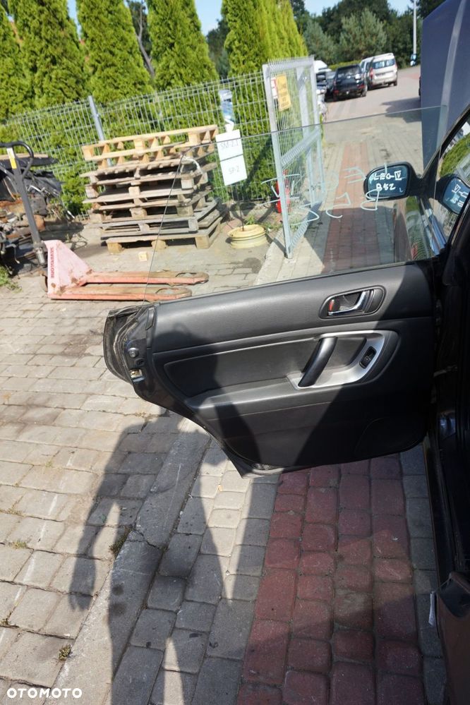 DRZWI TYLNE LEWE LEGACY IV BP LIFT KOMBI 65Z  SZARY SUBARU 2006-2009 - 8