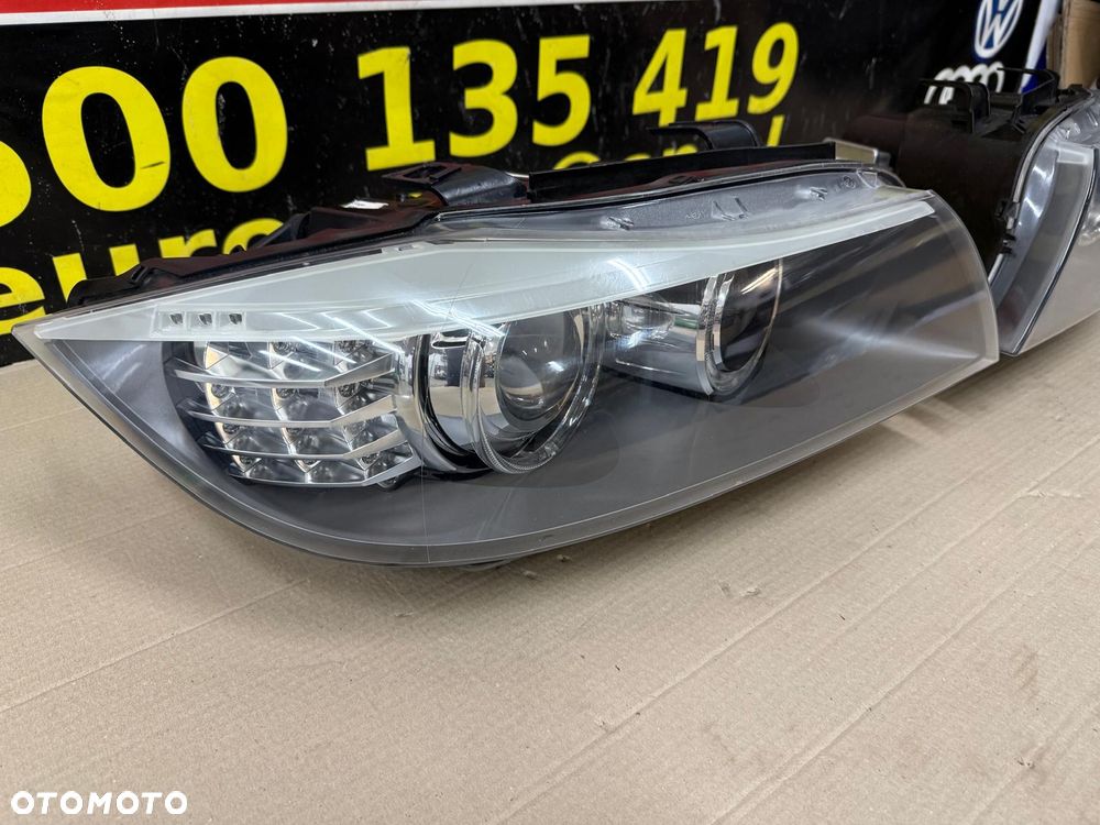 BMW 3 E90 E91 LCI LIFT 09-11 LAMPY PRZÓD BIXENON 7202583 7202584 KOMPLETNE - 4