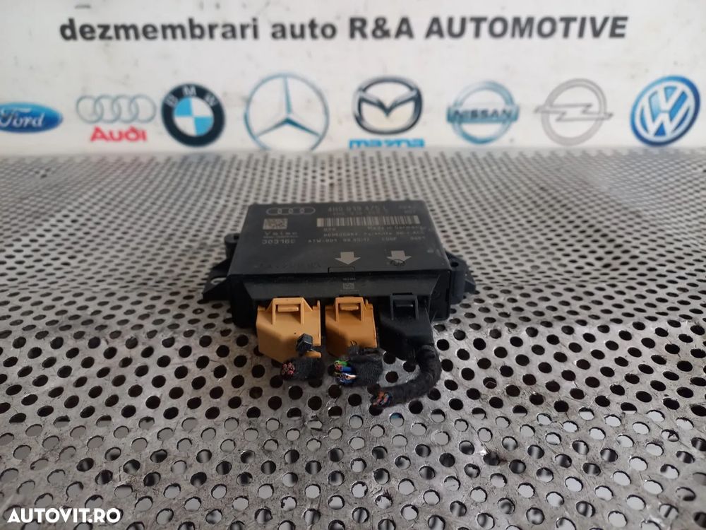 Modul Calculator Senzori Parcare Parktronic Audi A6 4G C7 A7 A8 D3 Cod 4HL - 1