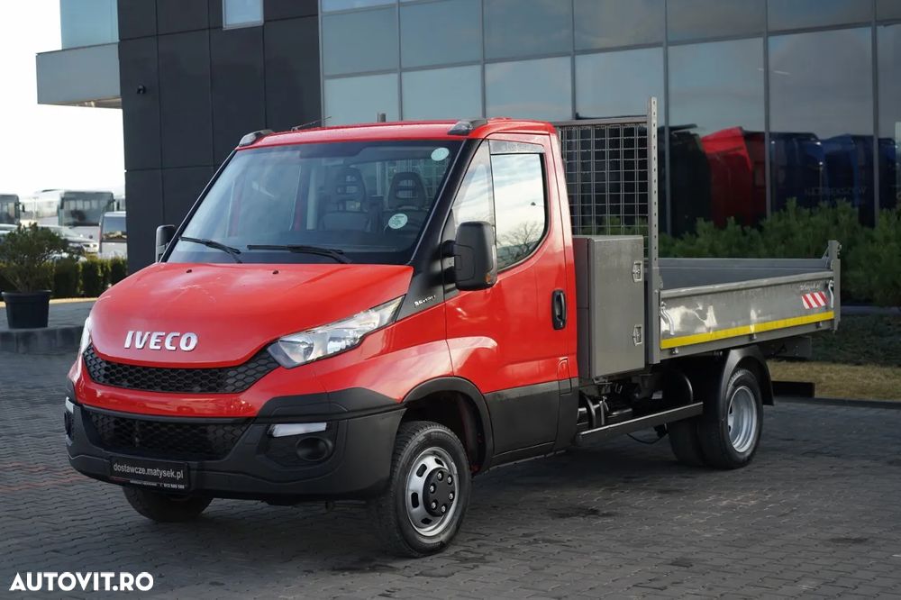 Iveco DAILY 35-130 / BASCULATOR SPATE / DUBLU / MANUAL / IMPORTAT - 13