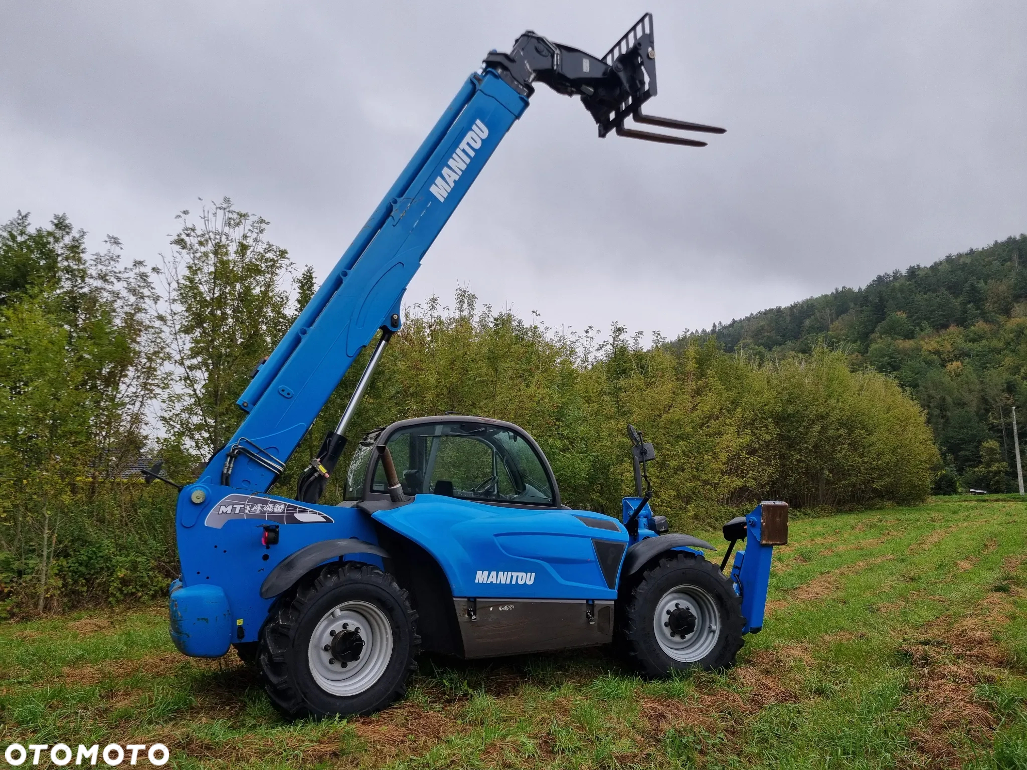 Manitou MT1440 Ładowarka Teleskopowa 14metrów z Norwegii 2017rok 2935mtg Jak Nowa zero zniszczeń luzów wycieków PERKINS - 11