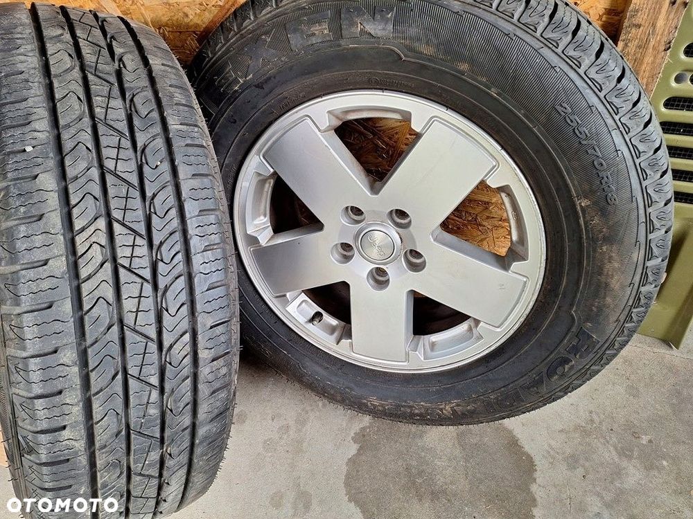 jeep wrangler jk kola alufelgi 255/70/18 nexen htx - 4