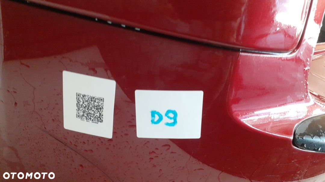 * ZDERZAK TYŁ TYLNY DO PEUGEOT 407 SW KOMBI PDC EKQD BORDO BORDOWY - 4