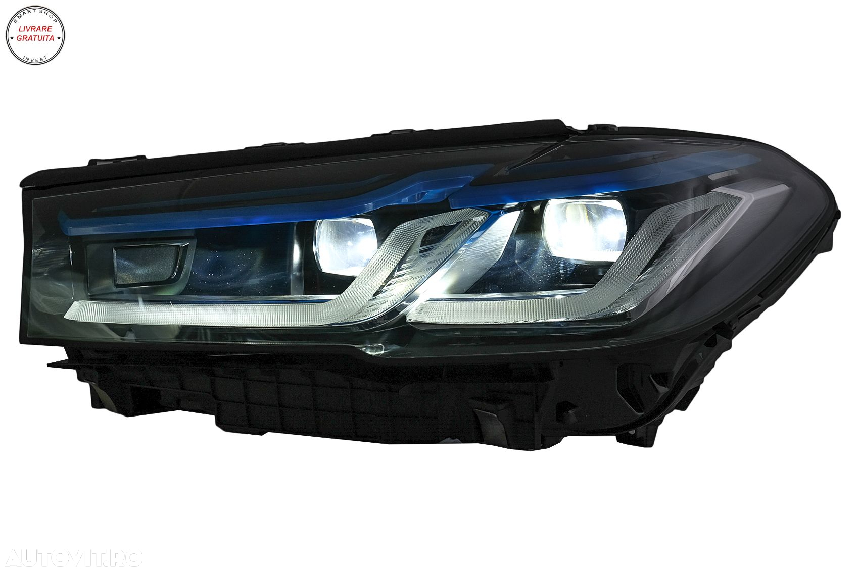 Pachet Exterior Complet BMW Seria 5 F10 (2010-2017) Conversie la G30 LCI M5 Design- livrare gratuita - 11