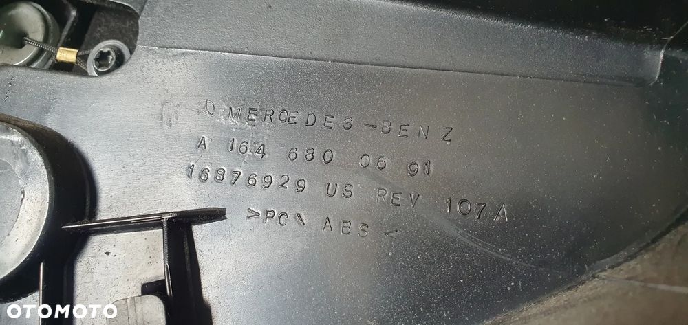 Schowek pasażera Mercedes ML W164 Europa A1646800691 A1646800591 - 7