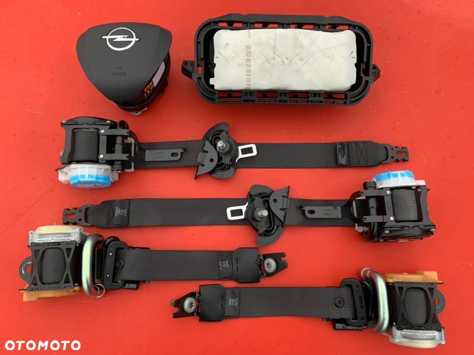 OPEL INSIGNIA B DESKA KONSOLA KOKPIT PULPIT PÓŁKA PARAPET AIRBAG PODUSZKI AIR BAG PASY PAS Head Up - 11