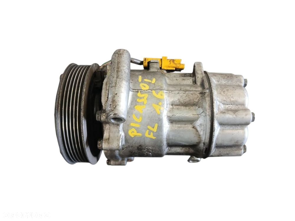 SPRĘŻARKA KLIMATYZACJI CITROEN XSARA PICASSO 1.6 9671453780 SD6V12 - 1