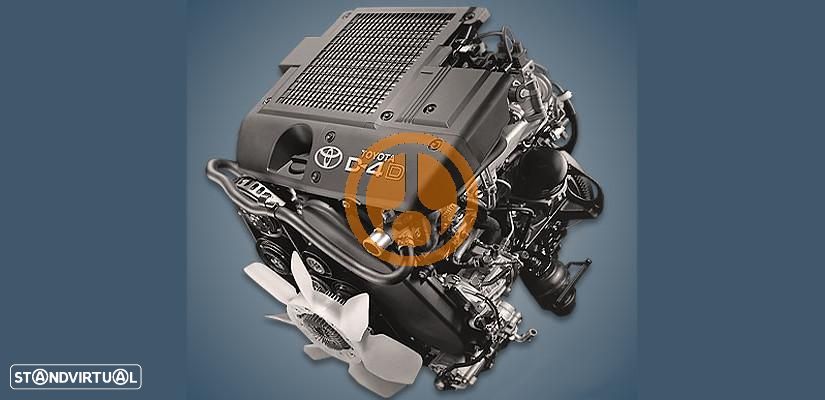 Motor 1KDFTV TOYOTA DYNA CAMION PLATE-FORME/ HILUX VIII PICK-UP LAND CRUISER 90 LAND CRUISER PRADO LAND CRUISER VAN - 1