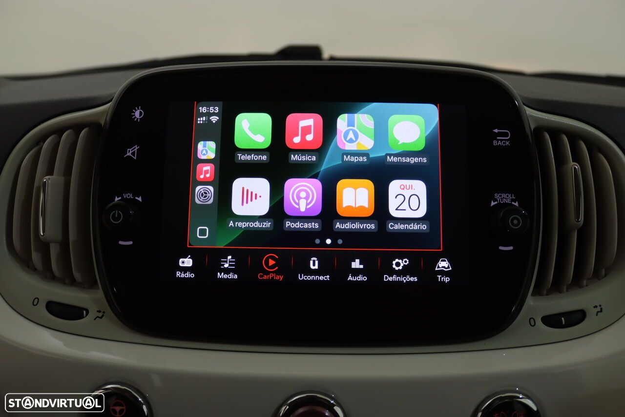 Fiat 500C 1.2 Lounge Dualogic - 18