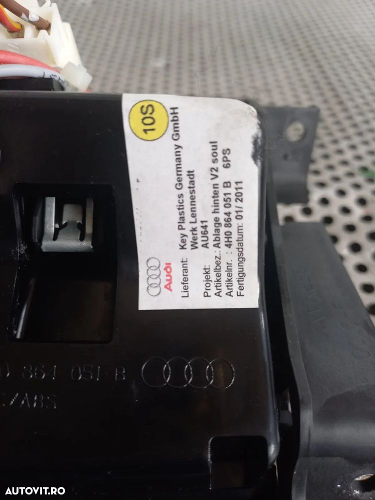 Priza Bricheta Spate Cotiera Audi A8 4H D4 An 2010-2011-2012-2013-2014-2015-2016-2017 Dezmembrez Au - 8
