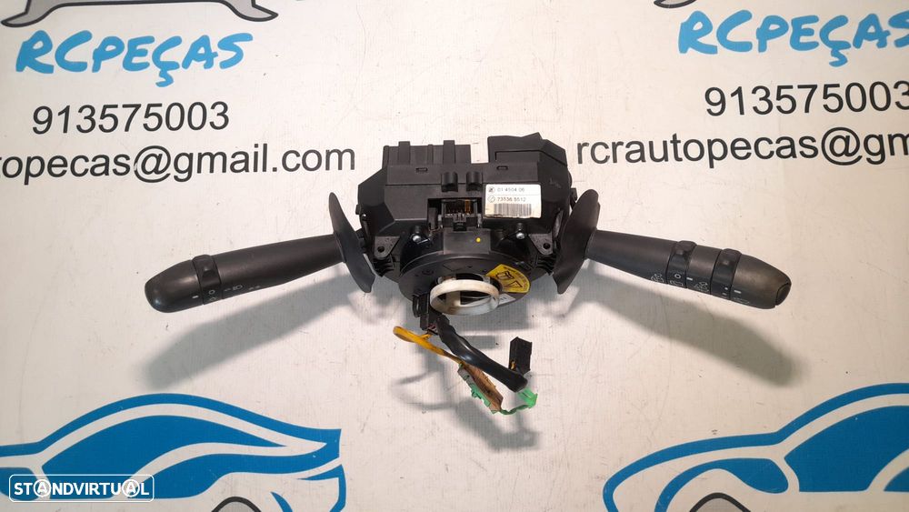 FITA AIRBAG COMANDOS MULTIFUNÇÕES COMUTADOR COMUTADORES MANETE MANETES 735365512 01450406 ALFA ROMEO 147 937 1.6 16V T SPARK 120CV AR32104 - 1