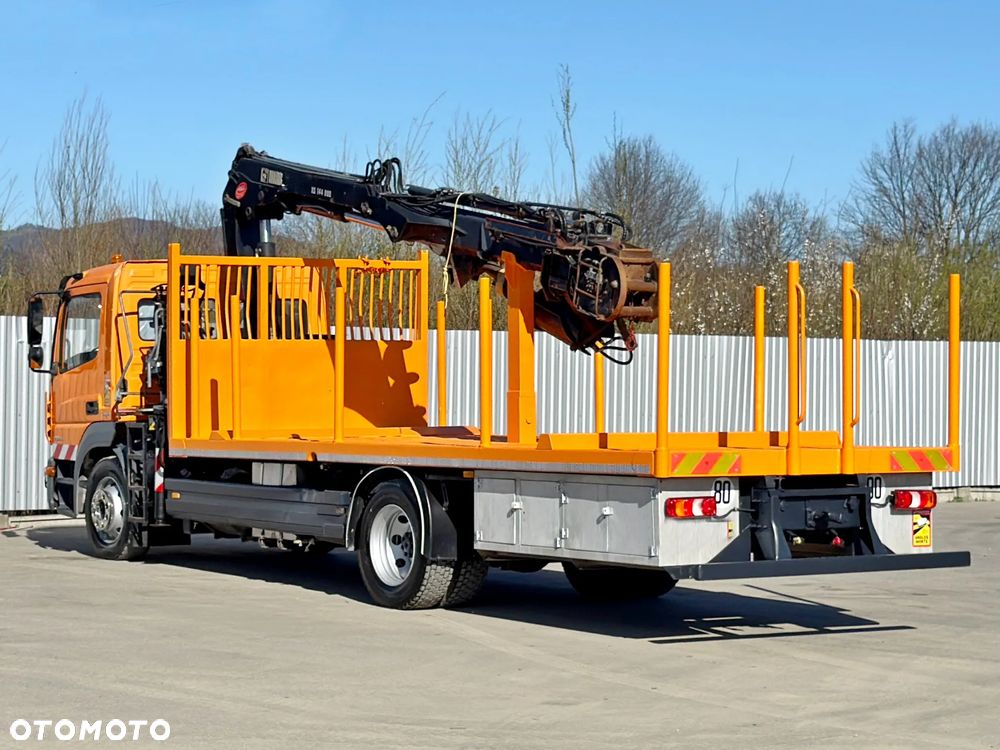 Mercedes-Benz ATEGO 1324 * SKRZYNIA 6,40 m + HIAB 144 B - 1  DUO + WIERTNICA - 6