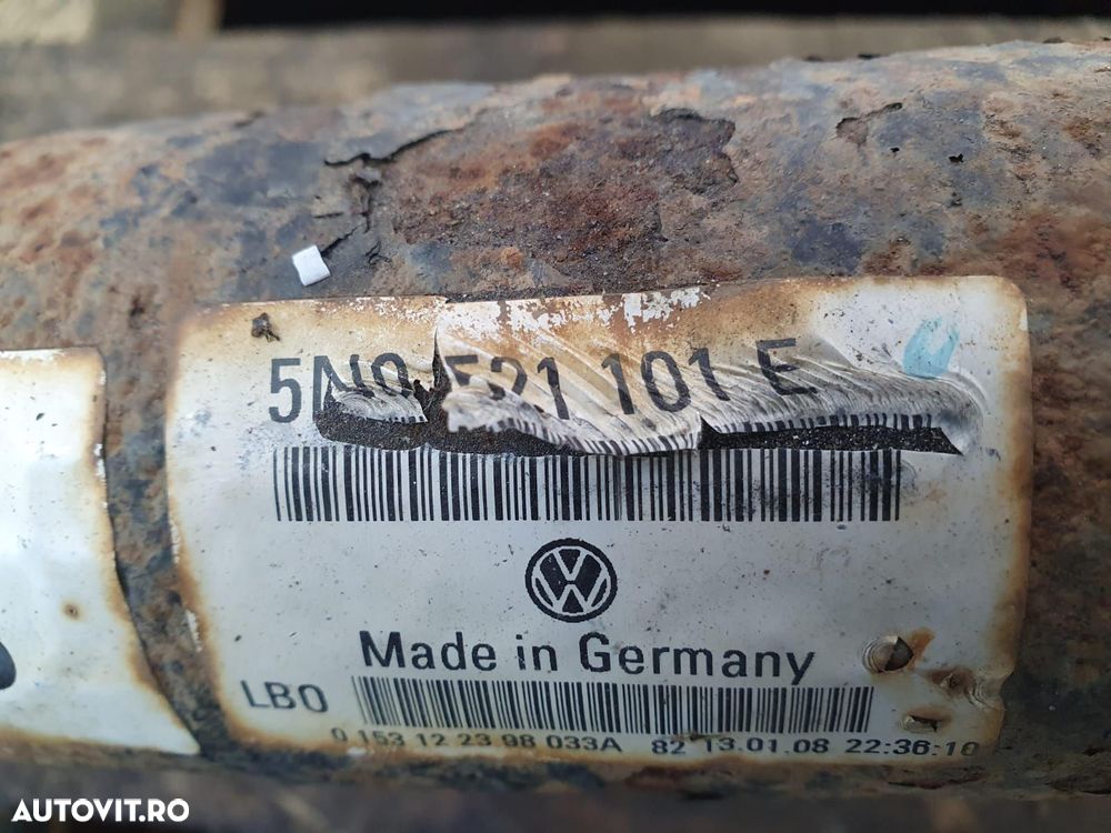 Cardan 5n0521101e 2.0 tdi CBA Volkswagen VW Tiguan 1 5N [2007 - 2011] - 8