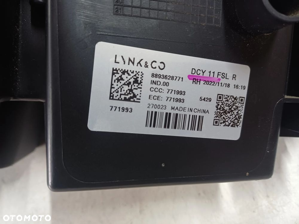 Lampa prawy przod lynk@co 01 full led EUROPA - 11