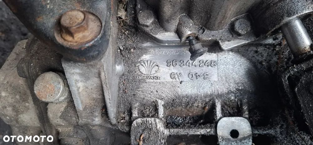 CHEVROLET AVEO II 2 T250 1.4 05-11 skrzynia biegów manualna 96344248 - 2