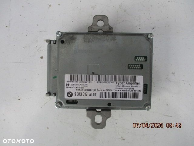 bmw f20 f21 f22 f23 sterownik active sound design 9343317 - 1