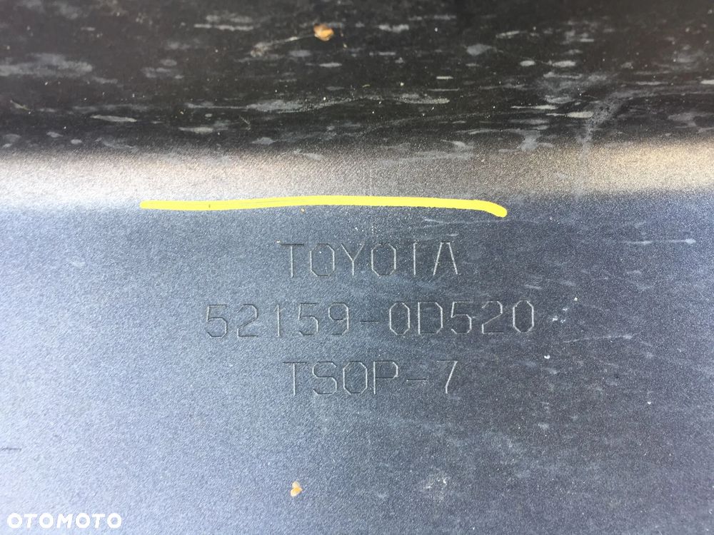 TOYOTA YARIS III LIFT 2014-2017 ZDERZAK TYLNY TYŁ - 14