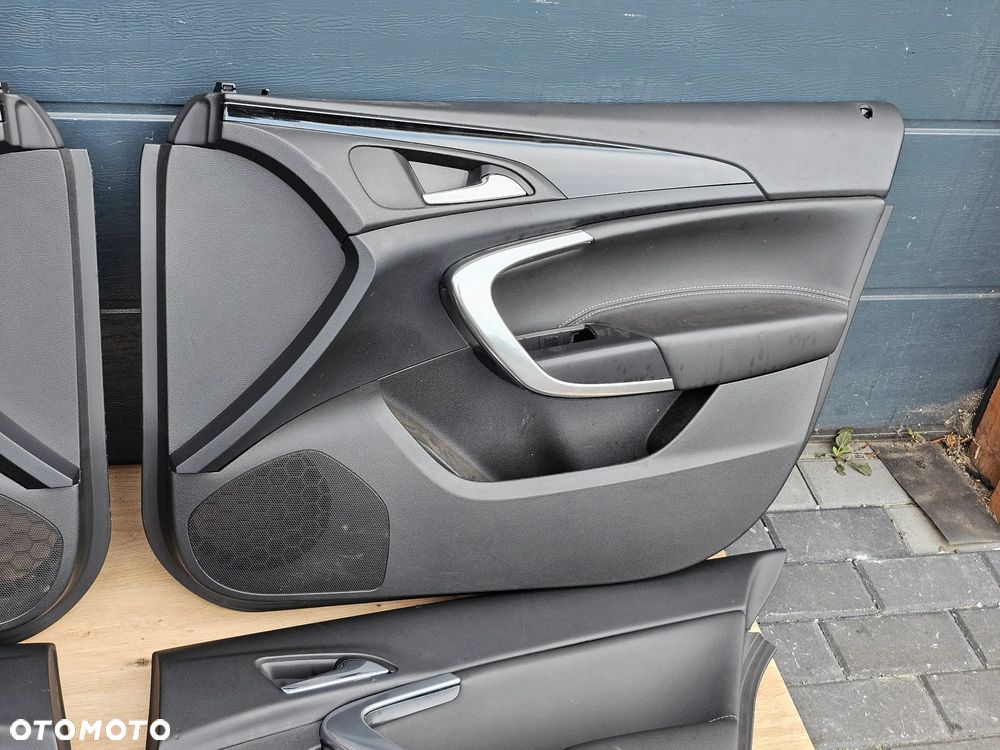 FOTELE KANAPA PÓŁ SKÓRA GRZANE BOCZKI OPEL INSIGNIA A HATCHBACK SEDAN KOMBI EUROPA - 20