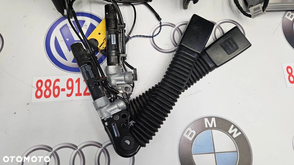 BMW 5 E60 E61 LIFT LCI Start Stop Kokpit Konsola Deska Poduszki powietrzne Airbag Napinacze - 6