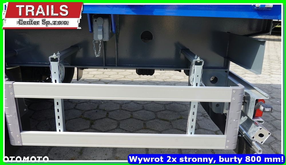 Inny 25m³ obj. wywrot boczny, podłoga gr. 5,0 mm HARDOX 450 !!! - 30