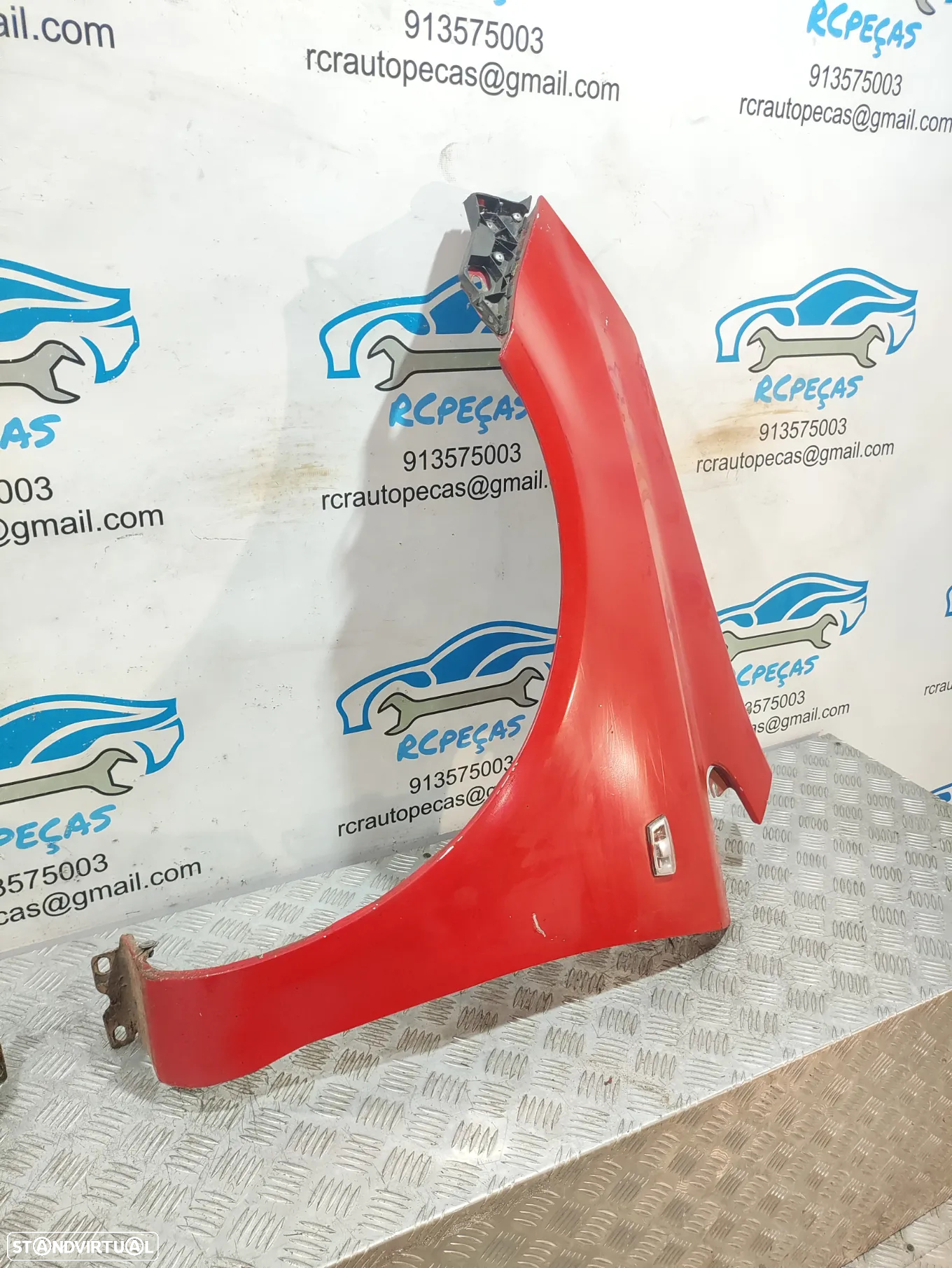 FRENTE COMPLETA OPEL CORSA D S07 CAPOT PARACHOQUES GUARDA-LAMAS OTICAS RADIADOR VENTILADOR FRENTE FIBRA REFORÇO - 11