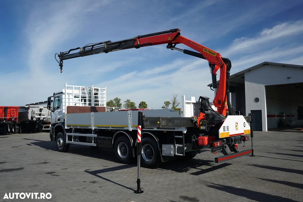 Mercedes-Benz AROCS 2642 / 6x4 / LIVRARE - 7,2 M / PALFINGER PK 19 001 / MAX. CAPACITATE DE RIDICARE 6.000 KG / ROTATOARE / TELECOMANDĂ / EURO 6 - 5
