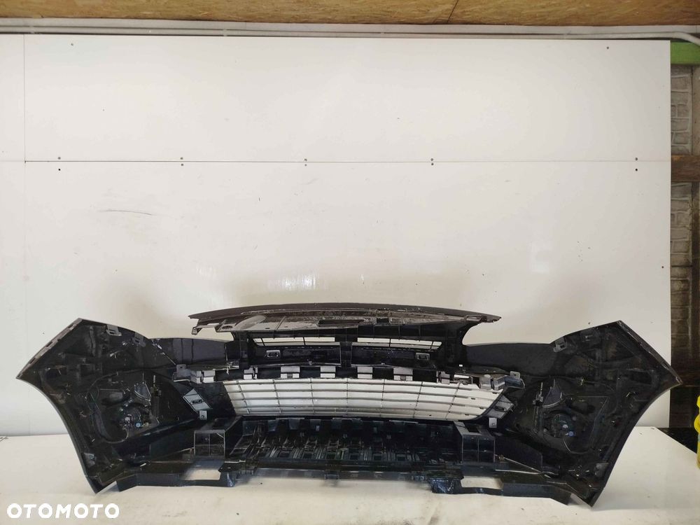 + ZDERZAK PRZÓD PRZEDNI DO RENAULT GRAND SCENIC III 3 TEB66 SZARY GRAFITOWY HALOGENY - 5
