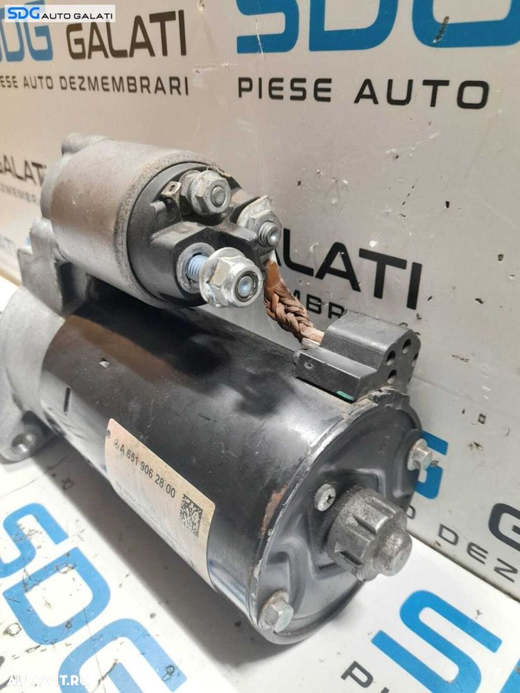 Electromotor cu 13 Dinti Mercedes ML W166 ML250 2.2 CDI 2011 - 2015 Cod A6519062800 0001139065 [N0255] - 5