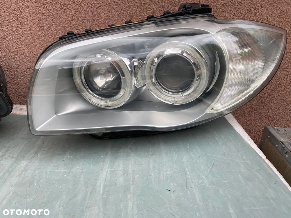 lampy bmw 1 e87 bi xenon komplet eu całe - 2