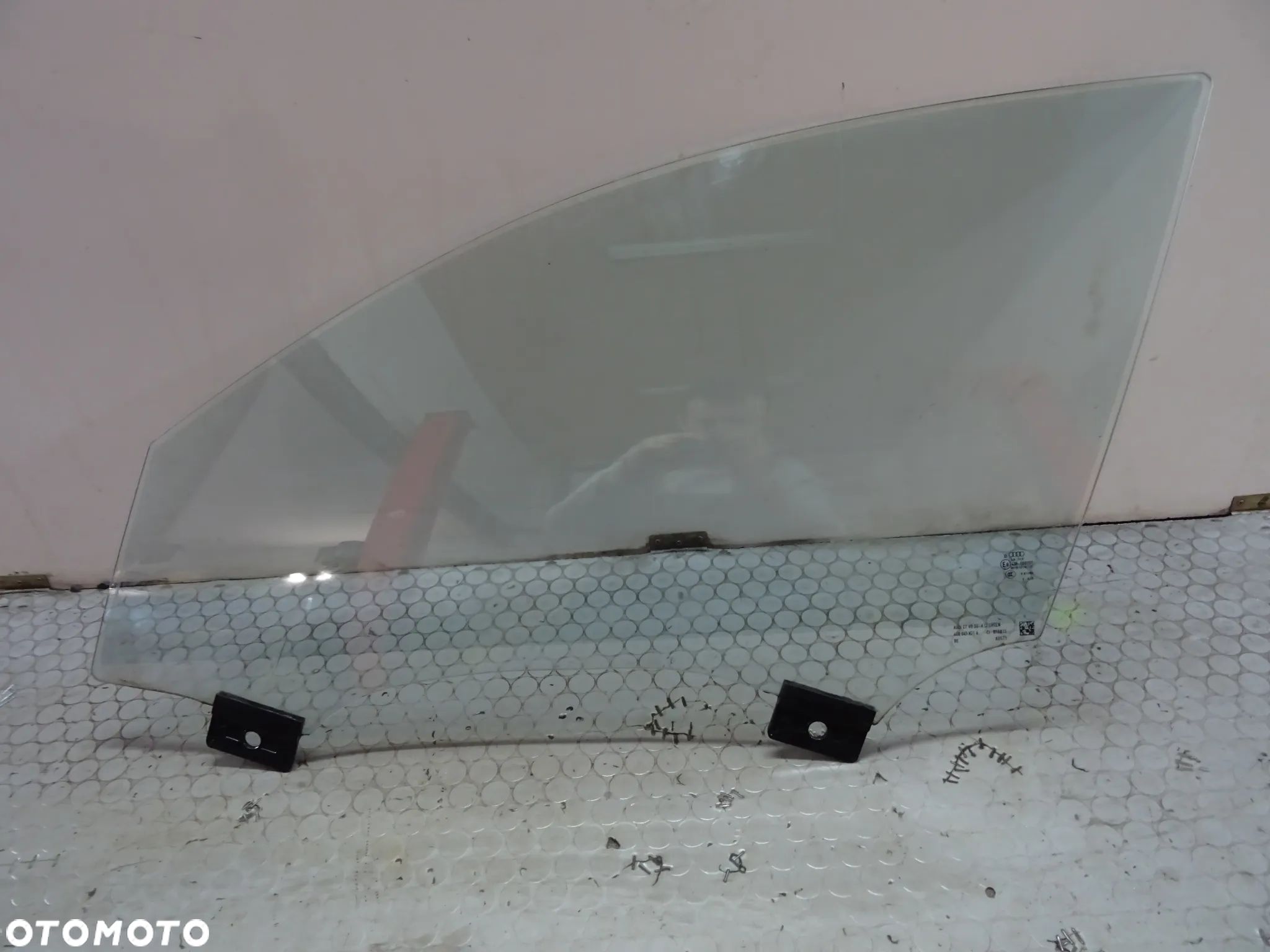 4G0845022A 4G0845021A szyba prawa lewa przod Zielona Podwojna Audi A6 C7 LIFT czesci - 1