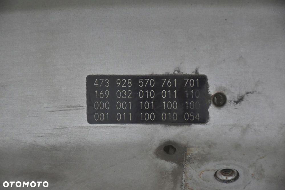 maska pokrywa silnika mercedes a w169 761 - 11