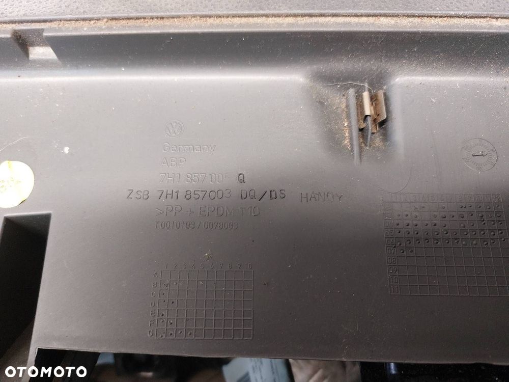 KOKPIT DESKA ROZDZIELCZA VOLKSWAGEN TRANSPORTER T5 7H1857005 - 6