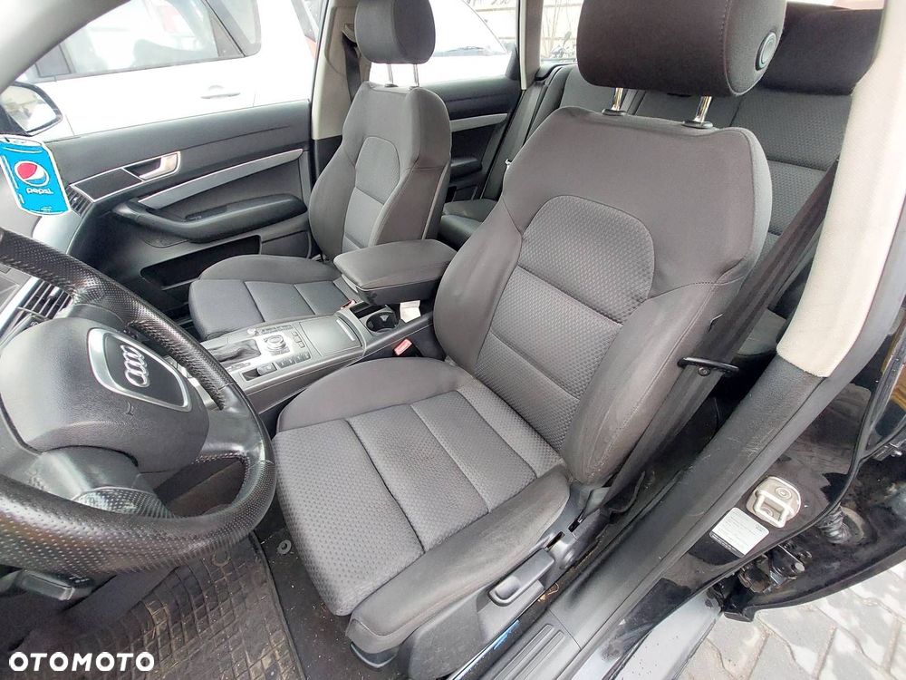 KOMPLET FOTELI LEWY PRAWY PRZÓD + KANAPA TYŁ + BOCZKI AUDI A6 C6 - 2