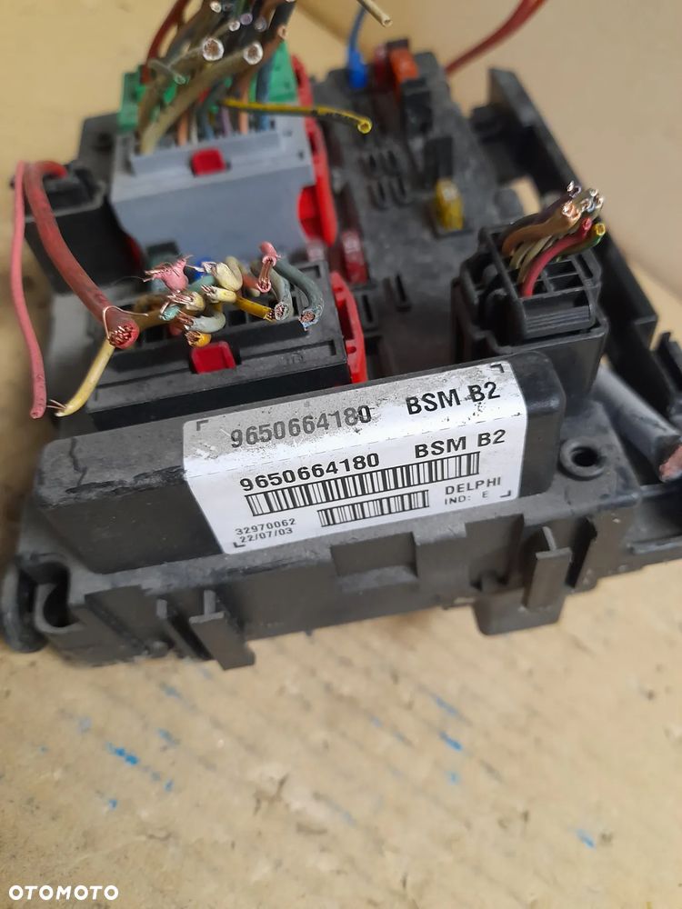MODUŁ BSM PEUGEOT 307 2.0HDI SW 9650664180 - 2