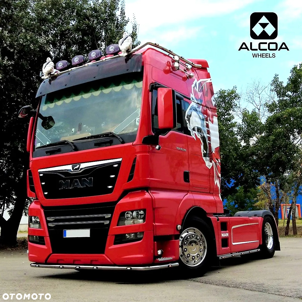 Felga ALCOA do MAN / 22,5 x 11,75 / ET 120 /Aluminiowe felgi / DB / NETTO-2.395,-PLN - 4
