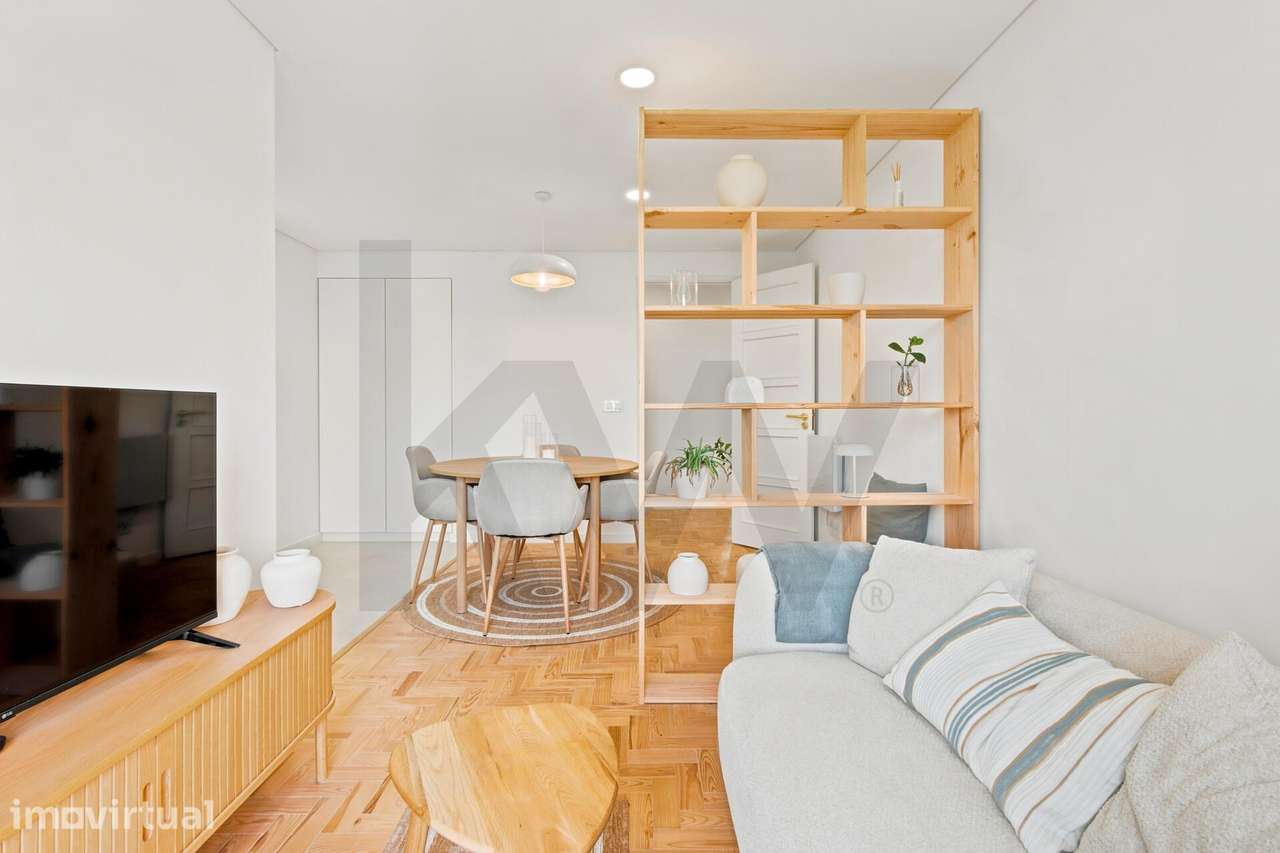 ALMA - Incrível apartamento T2, mobilado e decorado com sofisticação, - Grande imagem: 4/47