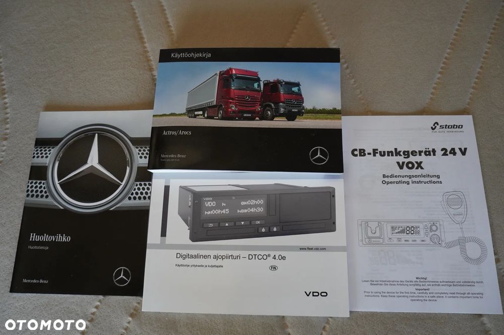 Mercedes-Benz Actros L 3552 8x4 / 2023 / 76 T DMC / rama 760 cm / oś skrętna - 24