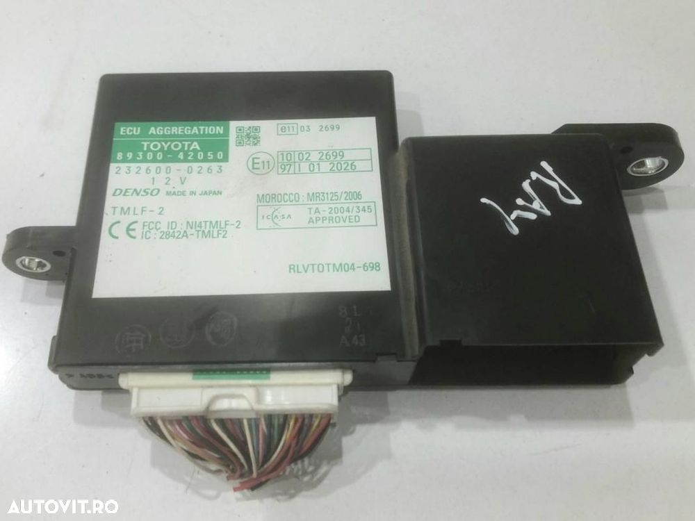 Modul control Toyota RAV 4 (2005-2010) 2.2 d4d 2ADFHV 177 cp 89300-42050 - 1