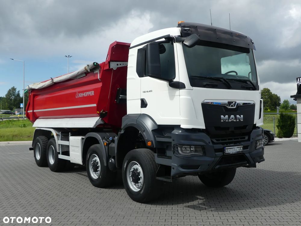 MAN TGS 41.470 / 8x8 / WYWROTKA KH KIPPER / MANUAL / NISKI PRZEBIEG / - 18