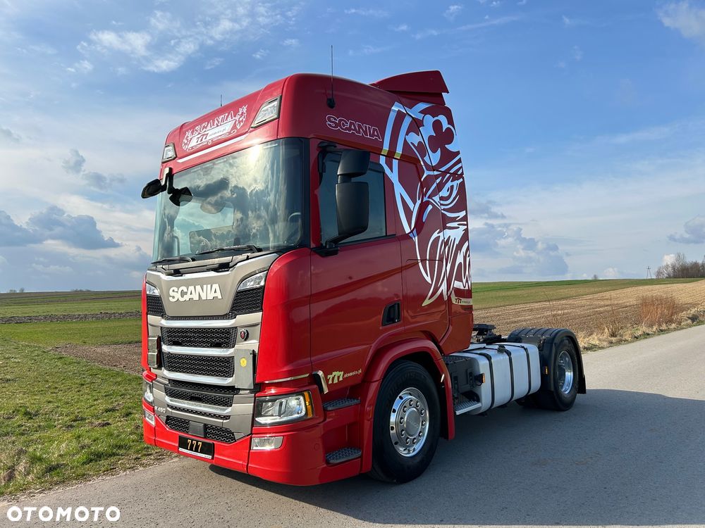Scania R450 FULL ADR RETARDER ALUFELGI z Niemiec od jedynego właściciela ! HYDRAULIKA spod beczki spożywczej ! / do wywrotu ruchomej podłogi beczki TOP TOP TOP OKAZJA - 40