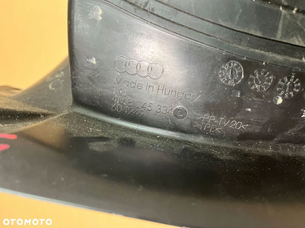 kierownica prowadnica powietrza audi q8 4m8145334e prawa intercooler osŁona - 4