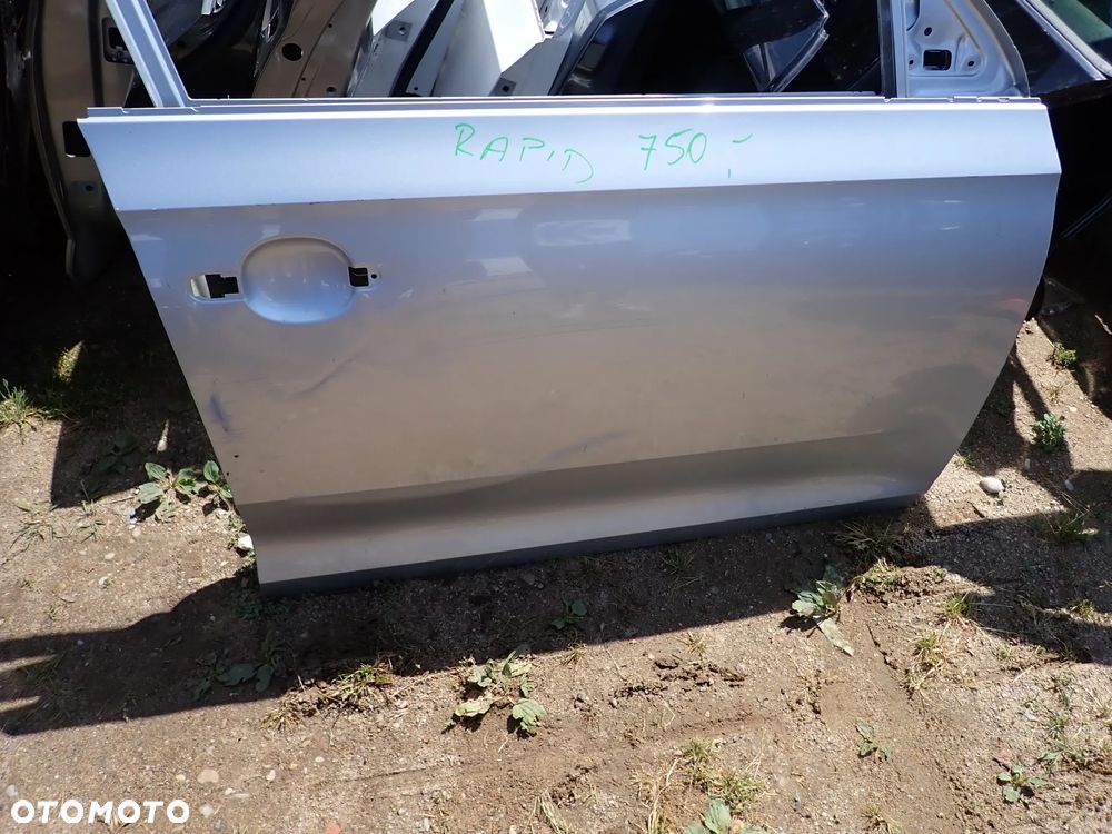 SKODA RAPID DRZWI PRAWE PRZÓD PRZEDNIE - 2