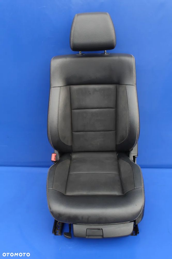 Fotel kierowcy lewy skóra + alcantara wersja sport OE Mercedes E-klasa W212 Lift 2014r - 3