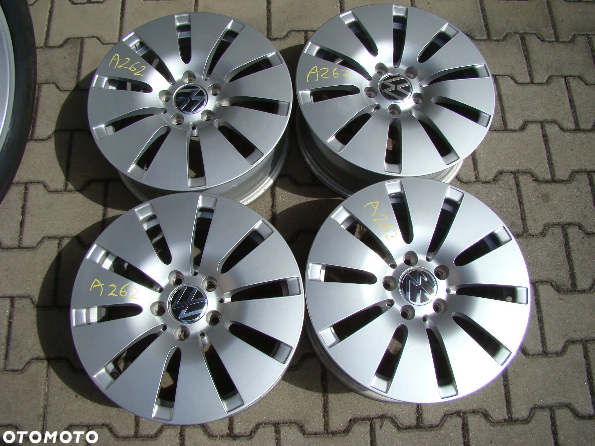 a262 5x112 VW Passat B5 B6 B7 B8 Touran Jetta Caddy Golf VIII VII T-Roc Beetle 6,5jx16 - 1